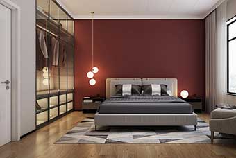 云南现代风格-卧室