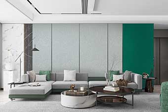 云南轻奢风格-客厅