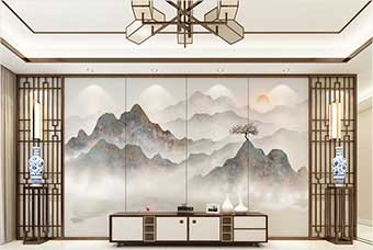 云南森佰汇航空纤维（山水画系列）